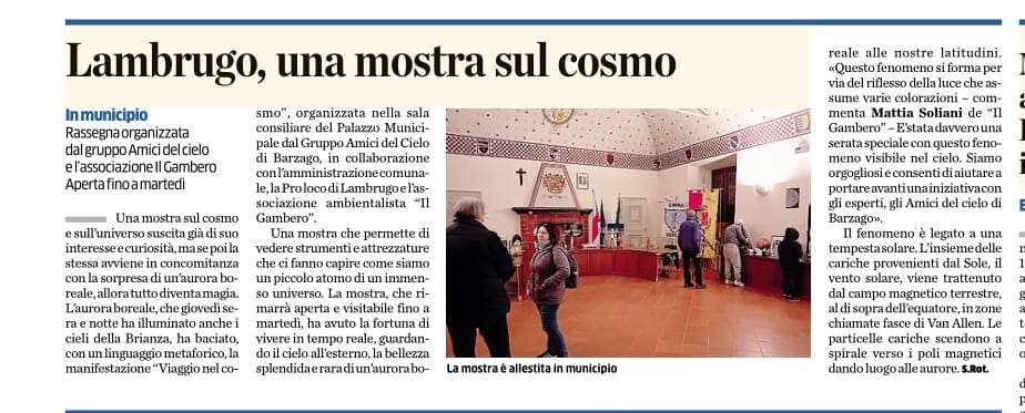 Viaggio nel cosmo