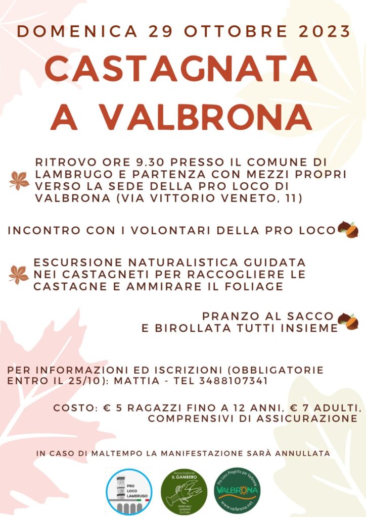 Castagna a Valbrona